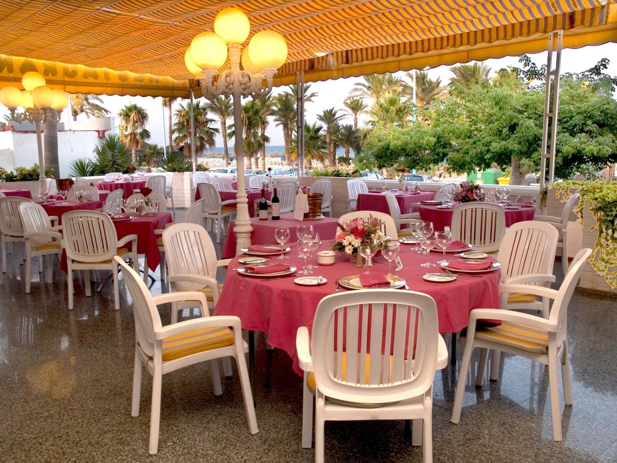 Hotel Apartamentos Bajondillo Torremolinos Restoran foto Restaurant